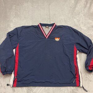 Vintage Cooperstown Dream Park MLB Baseball Pullover Windbreaker VNeck XXL